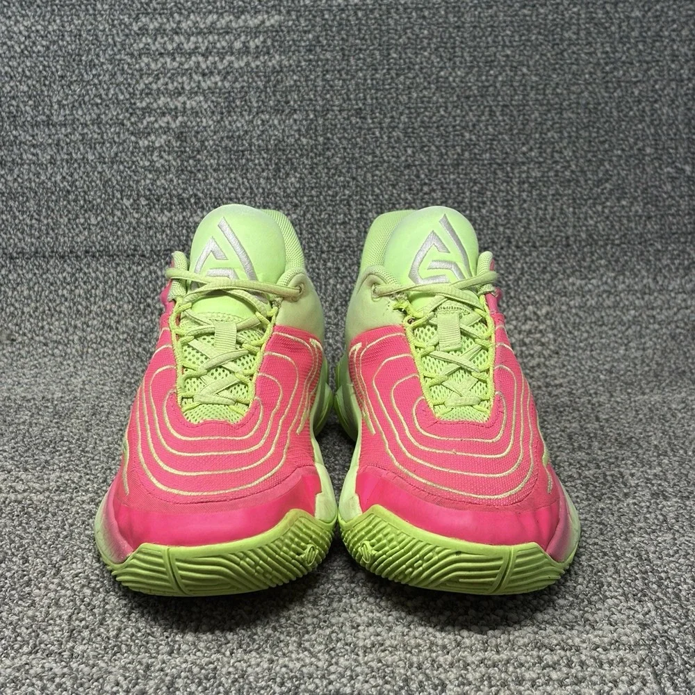 Nike Giannis Immortality 4 Eva GS Size 6Y Pink Lime Basketball FZ6734-304